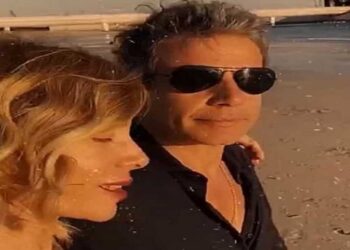 Alessia Marcuzzi e il marito Paolo Calabresi Marconi - Foto Instagram