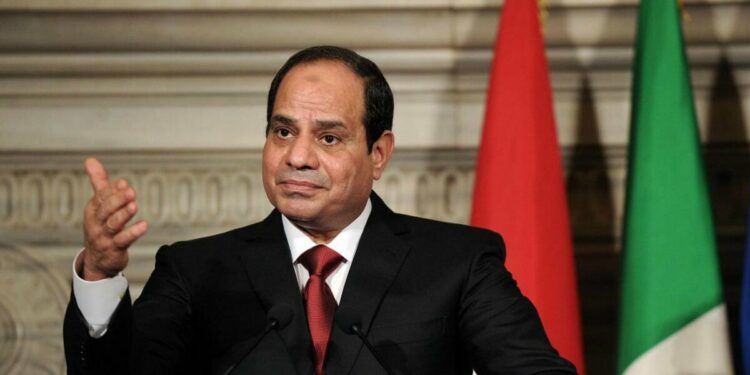 Il presidente egiziano Al Sisi (LaPresse)