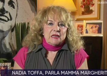 Margherita, mamma di Nadia Toffa, a "La Vita in Diretta"