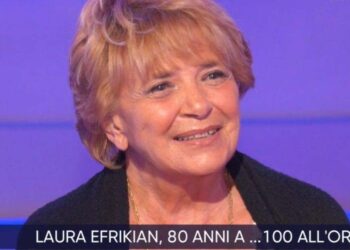 Laura Efrikian, La vita in diretta