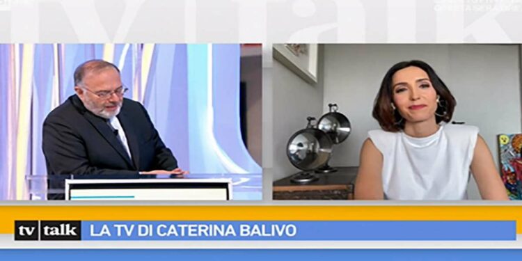 Massimo Bernardini e Caterina Balivo Tv Talk