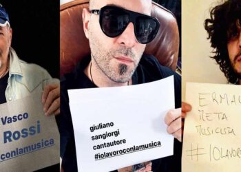 Vasco Rossi, Giuliano Sangiorgi, Ermal Meta - Protesta dei cantanti su Instagram