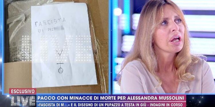 Alessandra Mussolini, Live Non è la d'Urso