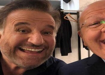 Christian De Sica e Massimo Boldi - Foto Facebook