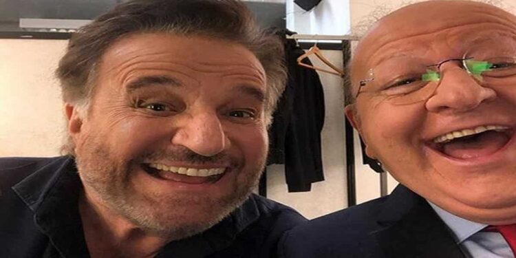 Christian De Sica e Massimo Boldi - Foto Facebook