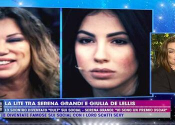 Serena Grandi contro Giulia De Lellis