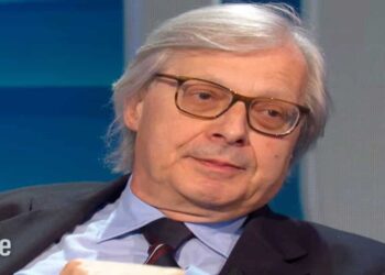 Vittorio Sgarbi a Io e Te - Screenshot da video