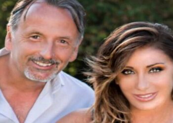 Sabrina Salerno e il marito Enrico Monti