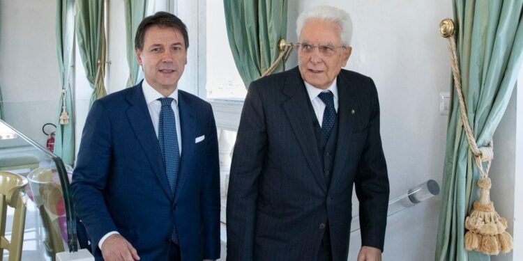 Conte e Mattarella