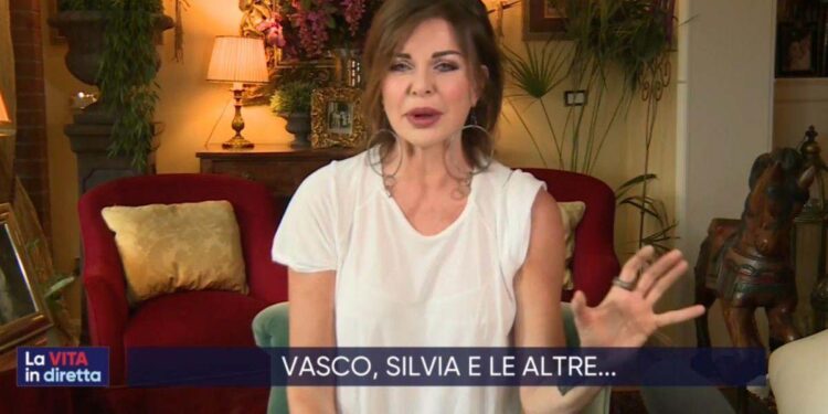 Alba Parietti, Vita in diretta