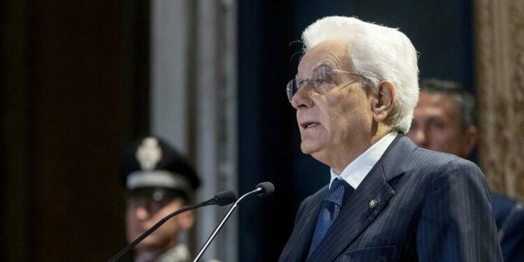 Il presidente della Repubblica, Sergio Mattarella (LaPresse)