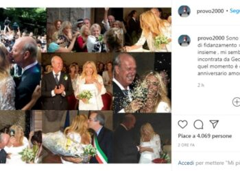 Nicola Carraro e Mara Venier, anniversario di nozze (Instagram)