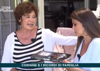 Corinne Clery su TV8