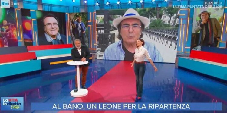 Al Bano a "La Vita in Diretta"