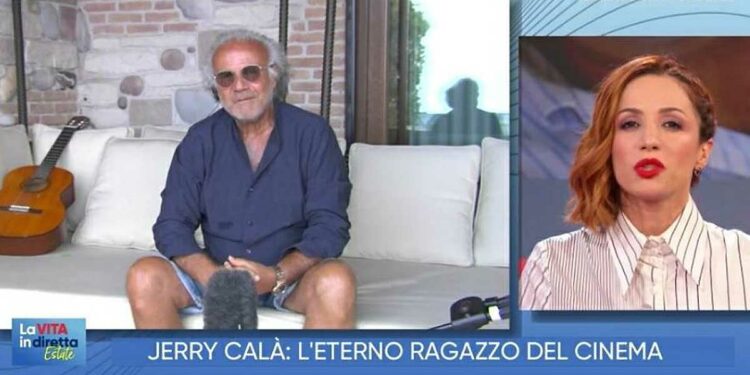 Jerry Calà a "La Vita in Diretta"