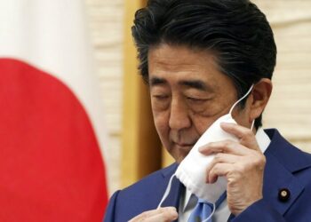 L'ex premier del Giappone, Shinzo Abe (LaPresse)