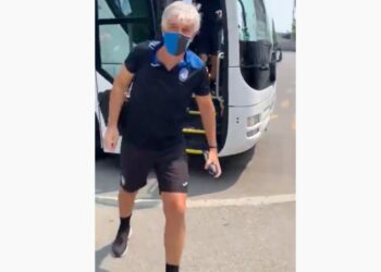 Gasperini insulta tifoso Napoli