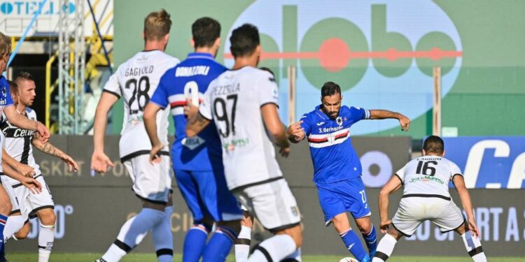 Quagliarella Parma Sampdoria