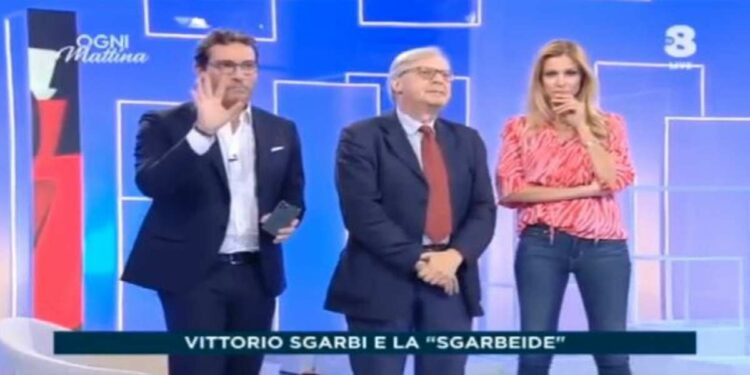 Vittorio Sgarbi a Ogni Mattina