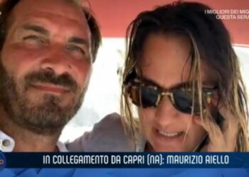 Maurizio Aiello e la moglie Ilaria (C'è Tempo Per...)