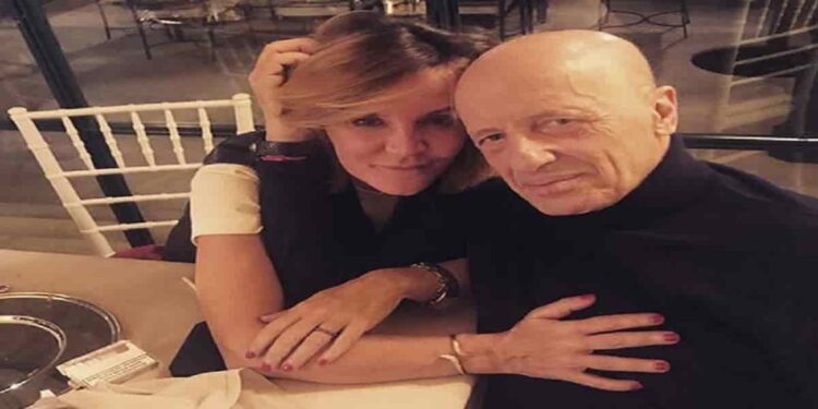 Patrizia Groppelli e Alessandro Sallusti - Foto Instagram