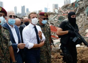 Macron a Beirut