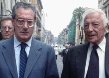 Cesare Romiti e Gianni Agnelli (Lapresse)