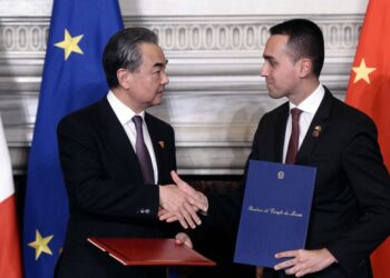 Ministri esteri Italia e Cina