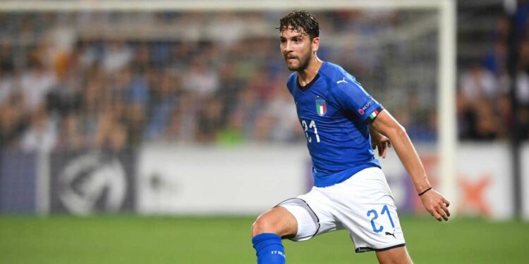 Probabili formazioni Italia Lituania - Manuel Locatelli (Foto LaPresse)