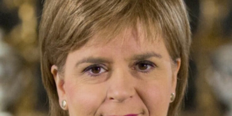 Il primo ministro scozzese Nicola Sturgeon (da Wikipedia)