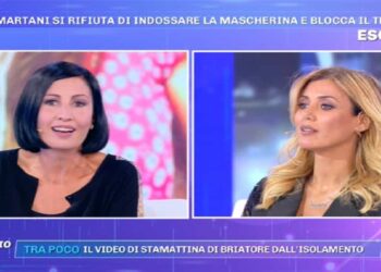 Daniela Martani a Pomeriggio 5 - Screenshot da video