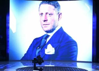 Lapo Elkann durante l’intervista a ‘Verissimo’