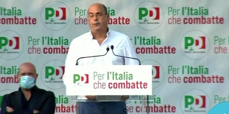 Zingaretti festa unità