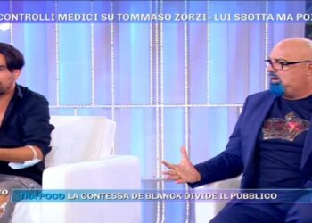 Biagio D'Anelli contro Giovanni Ciacci a Pomeriggio 5