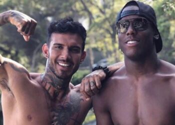 Lucas Peracchi ed Enock Barwuah (Foto: Instagram)