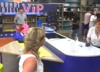 Patrizia De Blanck contro Flavia Vento al Grande Fratello Vip - Screenshot da video