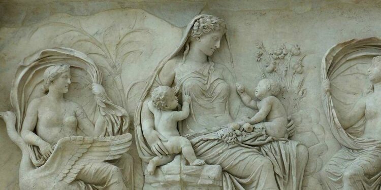 Ara Pacis Augustae, I sec. a.C. (particolare)