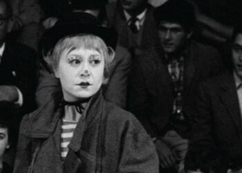 Gelsomina nel film La Strada di F. Fellini (foto dal web)