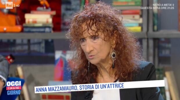 Anna Mazzamauro a Oggi è un altro giorno