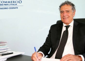 Augusto Patrignani, presidente di Confcommercio Imprese per l'Italia Cesenate