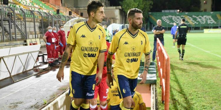 Diretta Feralpisalò Modena (0-1), Serie C girone B (da facebook.com/ModenaFC2018)