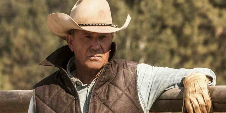 Kevin Costner, protagonista di Yellowstone