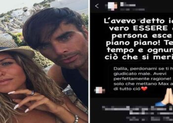 Dalila Mucedero e il post su Instagram