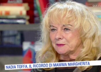 margherita rebuffoni madre nadia toffa