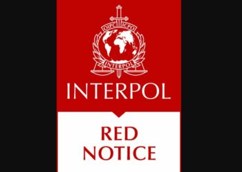 Il logo della Interpol