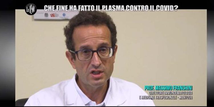 Plasma contro Covid, Le Iene