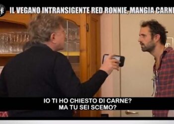 Red Ronnie, scherzo Le Iene