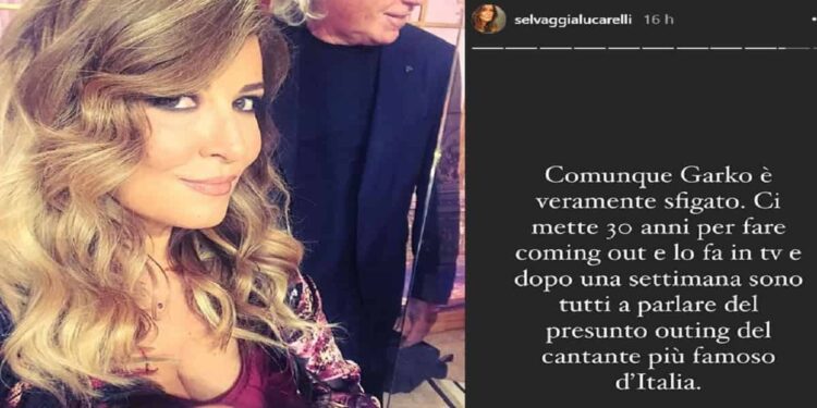 Selvaggia Lucarelli su Gabriel Garko - Foto Instagram