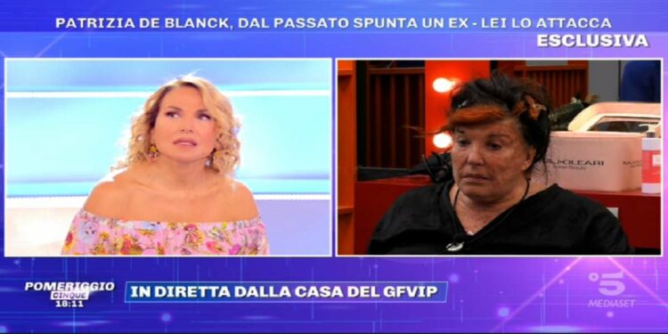 Patrizia De Blanck, confessione shock a Pomeriggio 5