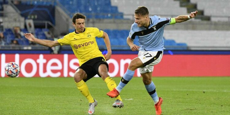 Lazio vicina alla qualificazione agli ottavi di Champions League (Foto LaPresse)